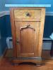 Antique Marble-Top Nightstand
