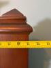 Antique Victorian Wooden Bed Frame with Ornate Carved Headboard - 11