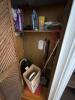 Mystery Cleaning products Closet