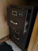 Steelcase 2-Drawer Fireproof File Cabinet with Combination Lock