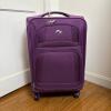 American Tourister Purple Soft-Sided Suitcase with Wheels
