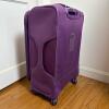 American Tourister Purple Soft-Sided Suitcase with Wheels - 4