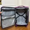 American Tourister Purple Soft-Sided Suitcase with Wheels - 5