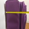 American Tourister Purple Soft-Sided Suitcase with Wheels - 9
