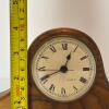 Small Wooden Mantel Clock - 5