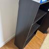 Dark Brown 3-Shelf Adjustable Bookcase - 2