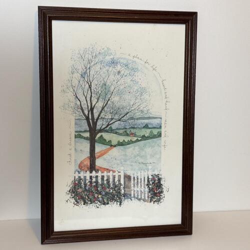 13&rdquo;x19&rdquo; D. Morgan "Man and Wife" Framed Anniversary Wall Art