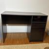 Sauder Espresso Office Desk with 2 Drawers