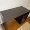 Sauder Espresso Office Desk with 2 Drawers - 5