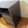 Sauder Espresso Office Desk with 2 Drawers - 6