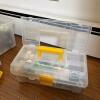Rimax Art Organizer Boxes with Over 30 Acrylic Paints, Brushes, & Palettes - 3