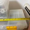 Rimax Art Organizer Boxes with Over 30 Acrylic Paints, Brushes, & Palettes - 9