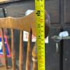 George B. Bent Co. Wooden Swivel Bar Stool with Windsor Back - 5