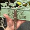 Metal "Duck Crossing" Lawn Sign, Multicolor with Ducklings & Stake - 3