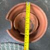 Two Terracotta Pot "Toad Abode" Garden Shelters - 6