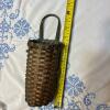 Handwoven Hanging Wall Basket - 6