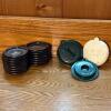 Fifteen Furniture Coasters and Three Refrigerator Magnets