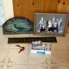 Rustic Home Decor Lot &ndash; Looney Bin Loon Sign, Bear Forest Art, Live Laugh Love and More