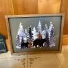 Rustic Home Decor Lot &ndash; Looney Bin Loon Sign, Bear Forest Art, Live Laugh Love and More - 5