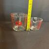 Pair of Glass Measuring Cups - Oven Basics and Pyrex - 5