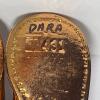 2 Pairs Of Bronzed Baby Shoes Keepsake - 3