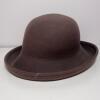 Hat Stuff Brown Felt Bowler Hat