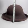 Hat Stuff Brown Felt Bowler Hat - 6