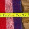 Red Blanket with Blue and White Border - 3