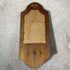 Wall-Mounted Wooden Shelf Mirror - 2