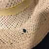 Natural Woven Straw Sun Hat With Yellow Ribbon - 3