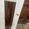 Decorative 7-Birdhouse Wooden Fence Panel - 9