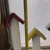Decorative 7-Birdhouse Wooden Fence Panel - 10