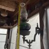 Antique Wall-Mounted Cast Iron Oil Lamp - 5