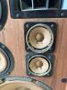 Vintage Pioneer Floor Speakers with Wood Cabinet & Lattice Grille - 4