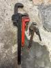 Set of 4 Ridgid Pipe Wrenches