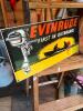 Evinrude "First in Outboards" Tin Litho Sign