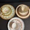 Trio of Teacup and Saucer Sets - Paragon Hyde Park and Lenox Monroe - 2