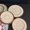 Trio of Teacup and Saucer Sets - Paragon Hyde Park and Lenox Monroe - 8