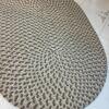 Pair of Small Braided Area Rugs - 2' x 3' and 21.5" x 61" - 2