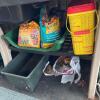 Bulk Lot of Gardening Supplies: Miracle-Gro Potting Mix, Assorted Planters, Tools, and Accessories - 5