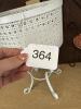 White Metal Plant Stand - 5