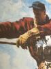 18" x 23" Norman Rockwell "The Lineman" - 2