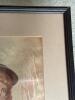 16"x20" Antique H. Hallett & Co. 1879 Chromolithograph "Boy in the Snow" Framed - 6