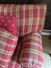 Cozy Plaid Three-Seat Sofa - 3