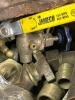 Canvas Tool Bucket with Brass Pipe Fittings - 3