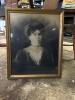 17"x22" Antique Framed Portrait of Catherine O'Dwyer