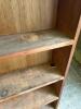 Mid-Size 4-Shelf Wood Bookcase - 2