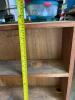 Mid-Size 4-Shelf Wood Bookcase - 5