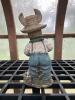 Whimsical Garden Figurine With Watering Can & Flower Pot Accents - 2
