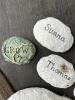 Set of Personalized Engraved Garden Stones - 2